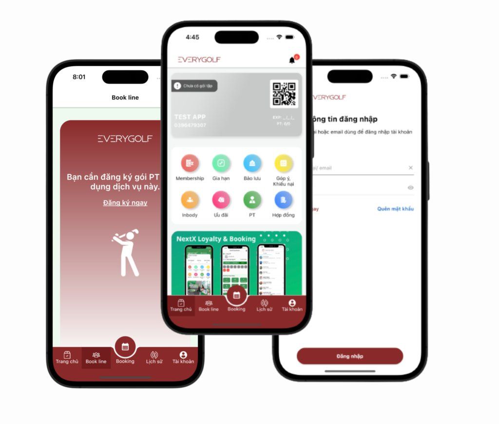 NextX Mobile App - Ứng dụng quản lý doanh nghiệp trên di động