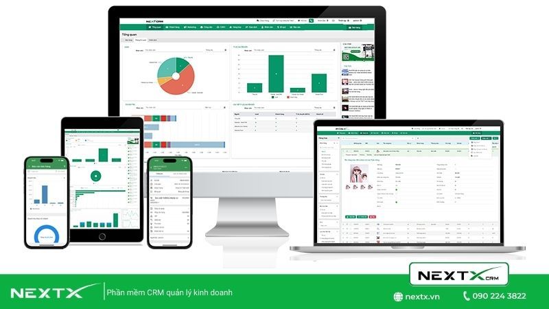 Phần mềm CRM NextX