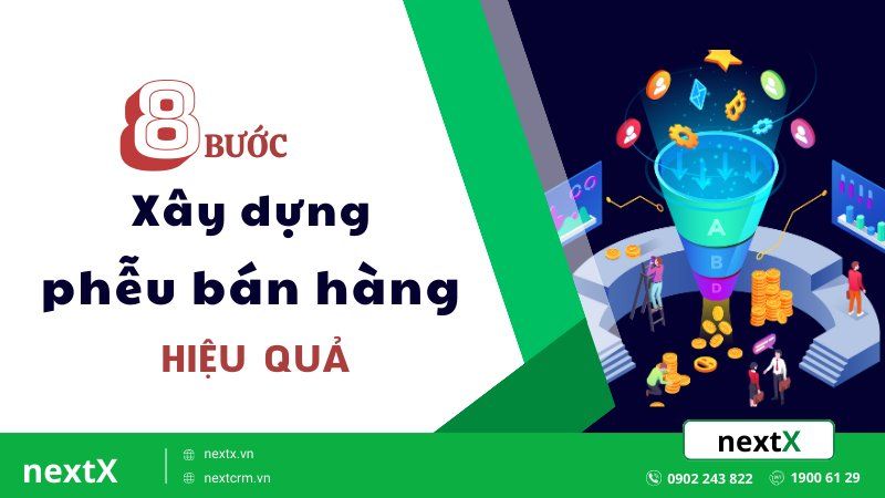 Bỏ túi ngay 8 bước xây dựng phễu bán hàng hiệu quả cho doanh nghiệp