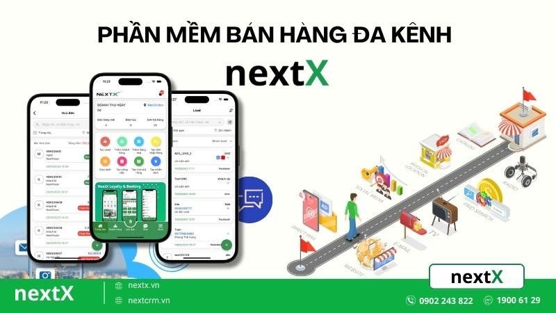 phần mềm bán hàng đa kênh NextX
