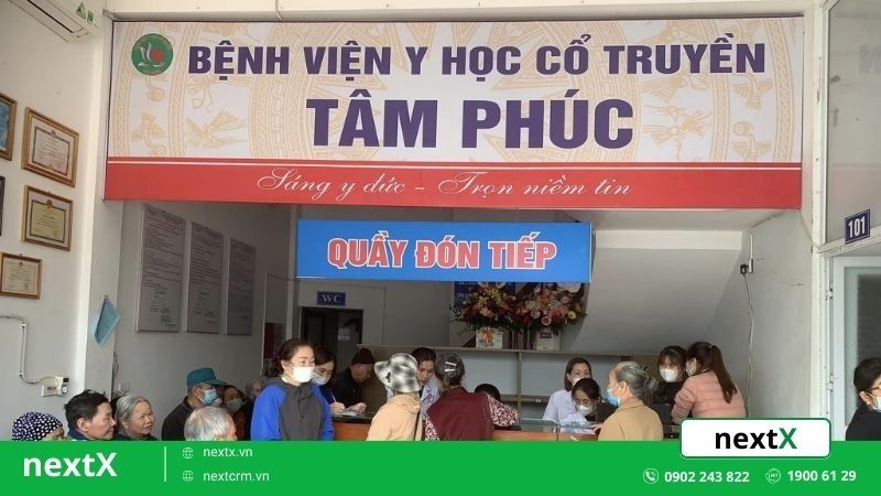 NextX - giải pháp chuyển đổi số hiệu quả cho Bệnh viện Y học cổ truyền Tâm Phúc 