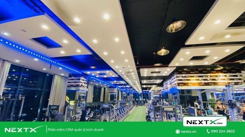 Phần mềm quản lý và chăm sóc khách hàng NextX cho BLUEGYM HÀ ĐÔNG