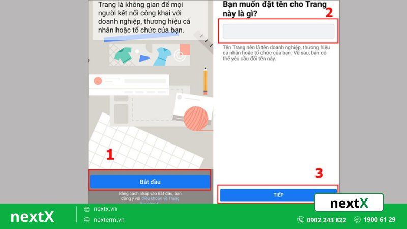 cách tạo trang facebook trên điện thoại