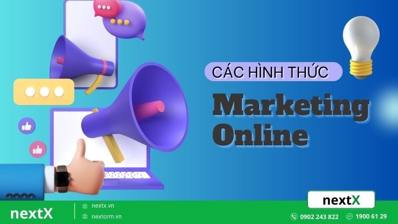 các hình thức marketing online