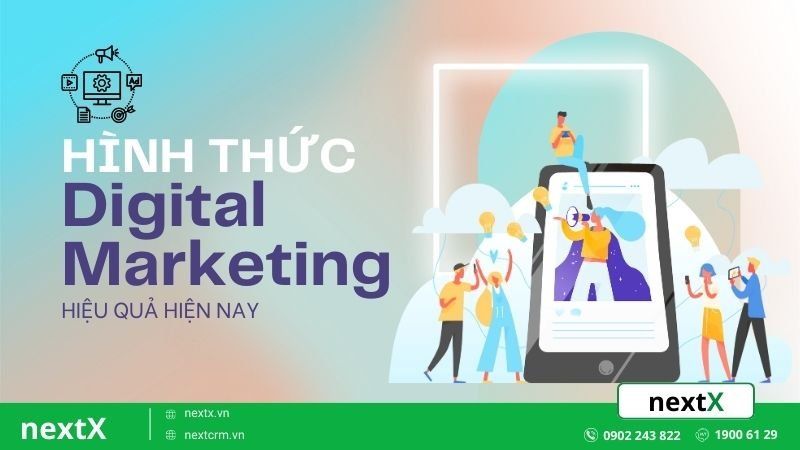 các hình thức digital marketing