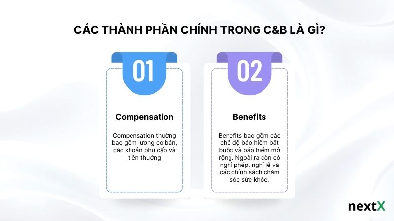 Các thành phần chính trong C&B là gì?