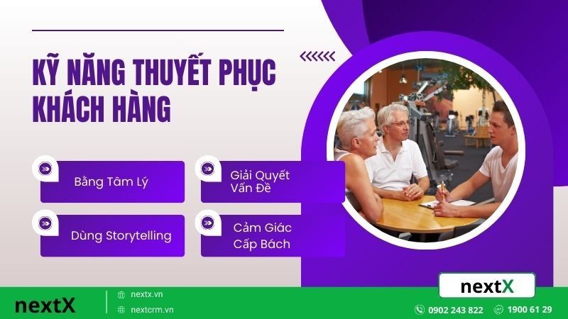 Các kỹ năng thuyết phục khách hàng hiệu quả