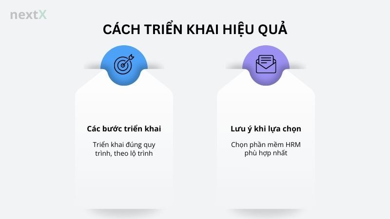 Cách triển khai hiệu quả
