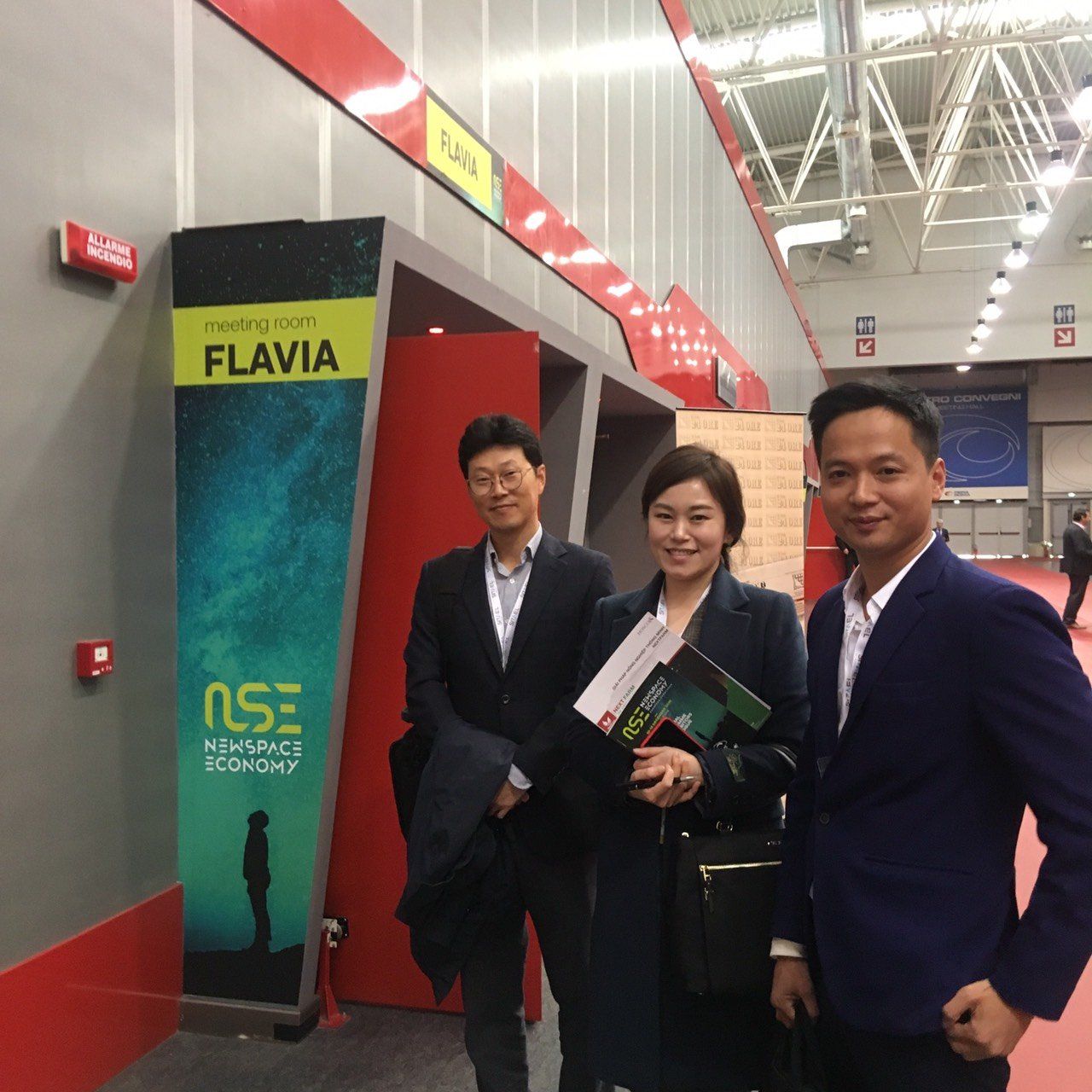 Đại diện NextX tại NewSpace Economy Rome, Italy về xây dựng giải pháp chuyển đổi số lĩnh vực công nghệ mới