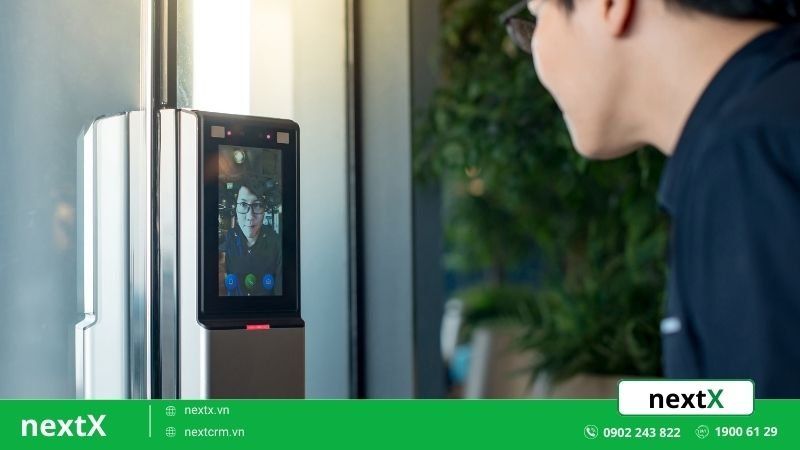 chấm công bằng khuôn mặt