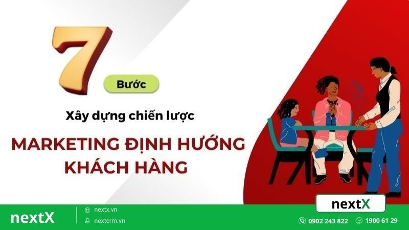 Bật mí 7 bước trong chiến lược marketing định hướng khách hàng