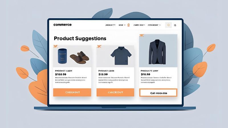 Gợi ý sản phẩm ngay trên giỏ hàng và trang thanh toán