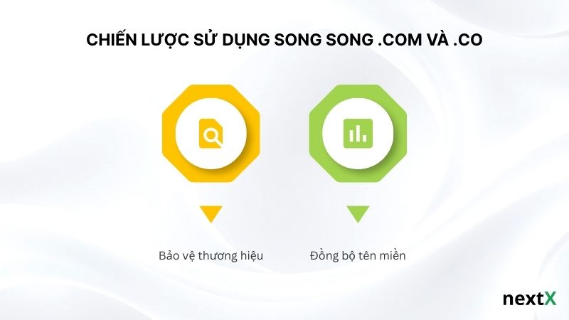 Chiến lược sử dụng song song .COM và .CO