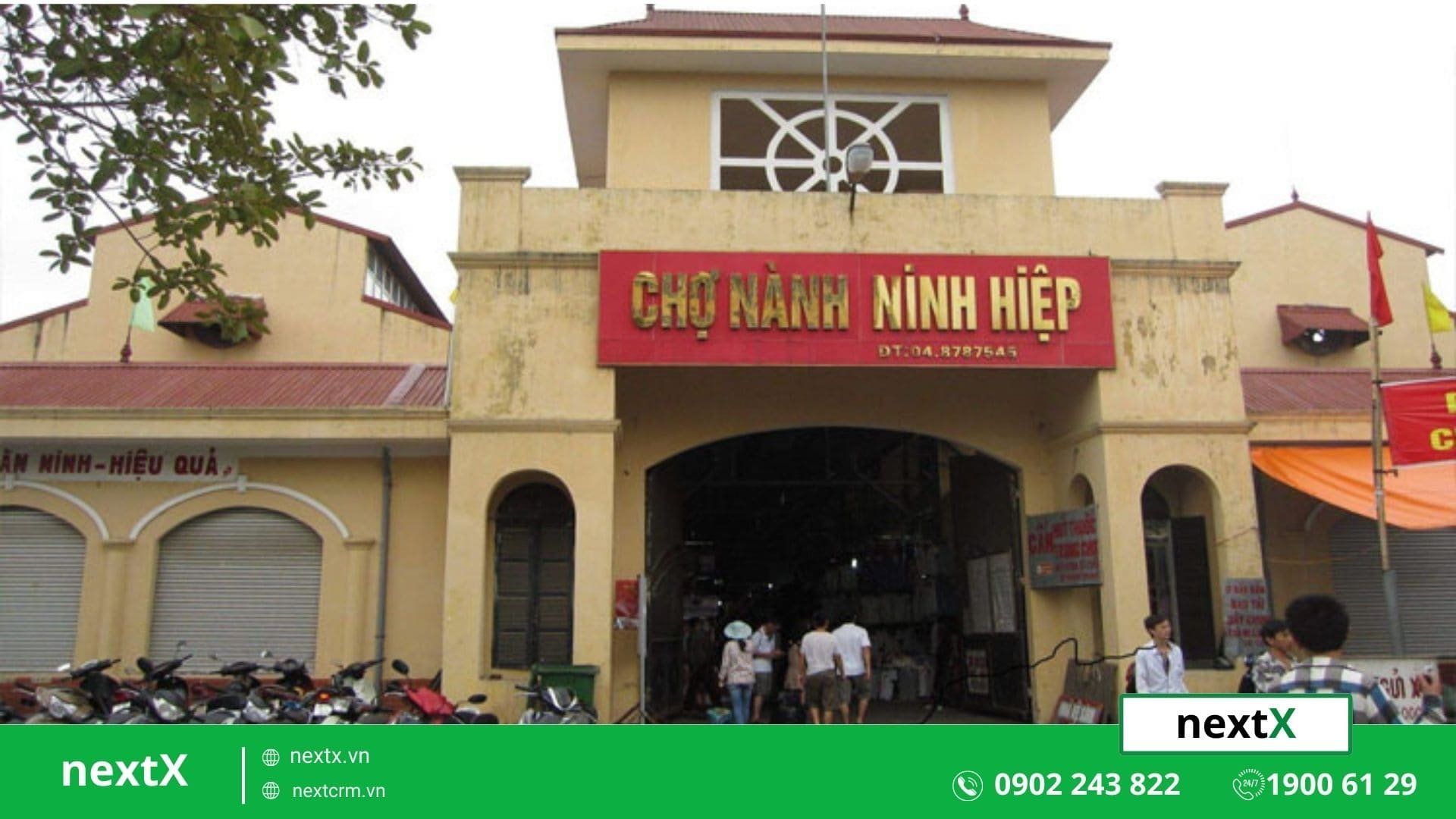 Chợ quần áo Ninh Hiệp