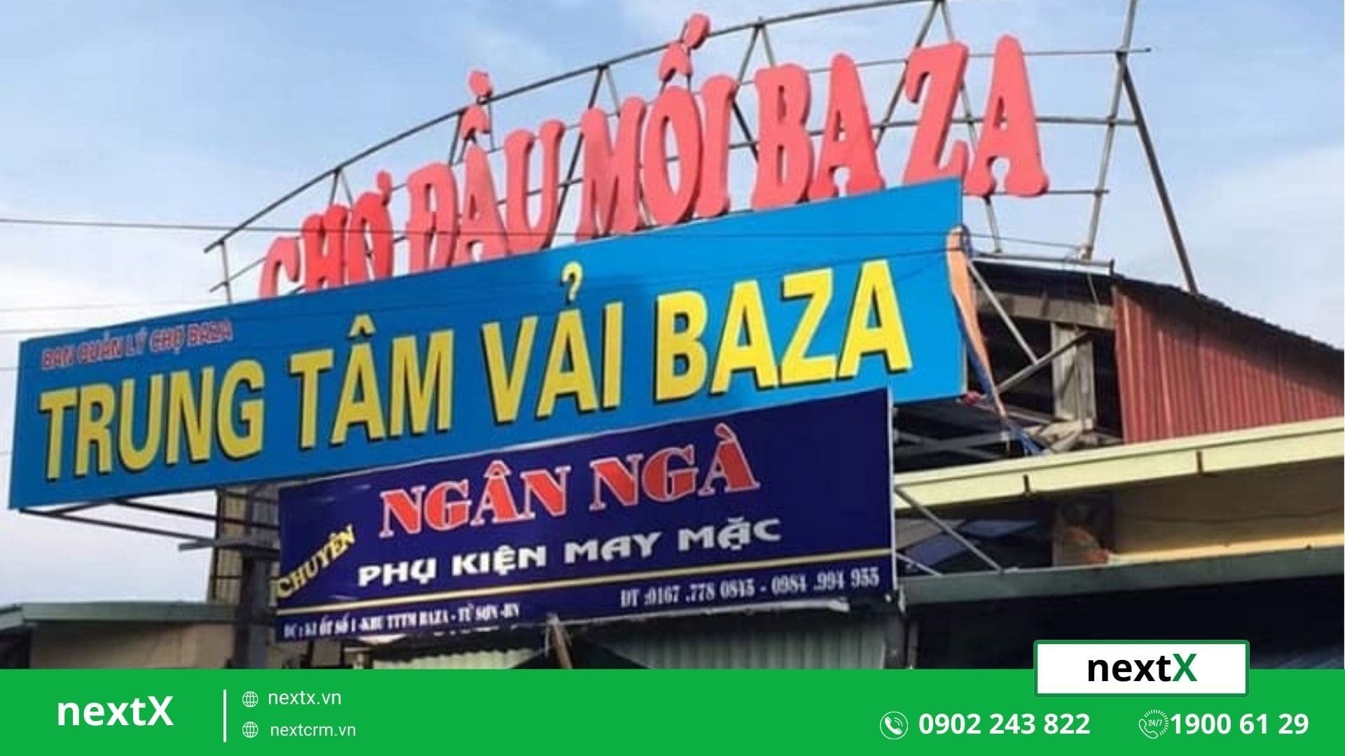 Chợ quần áo Ninh Hiệp