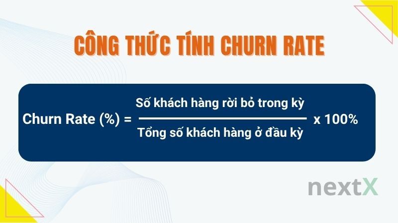 Công thức tính Churn Rate là gì?