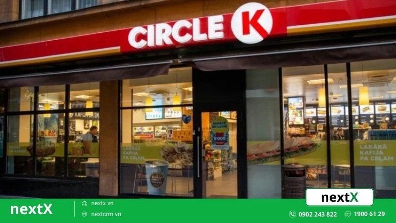 cửa hàng tiện lợi 24h Circle K