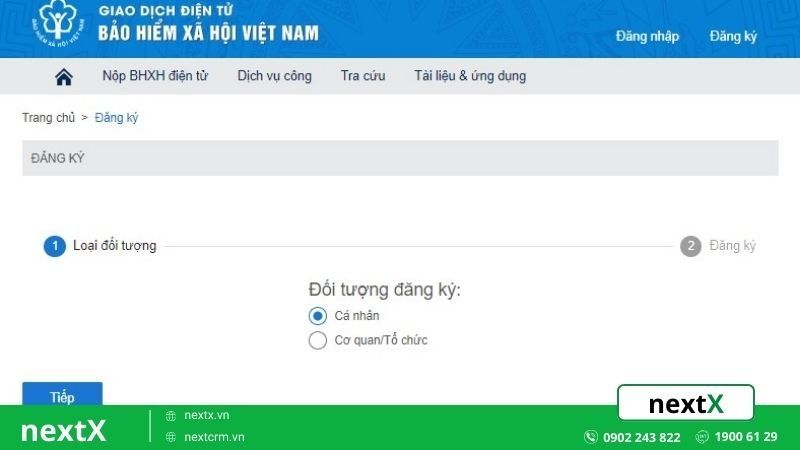 đăng ký bảo hiểm