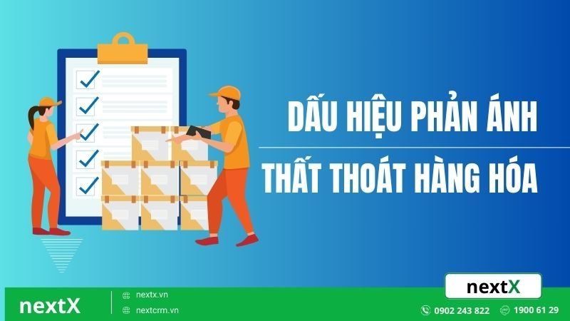 dấu hiệu thất thoát hàng