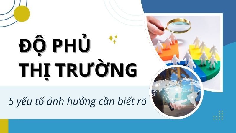 Độ phủ thị trường là gì? 5 yếu tố ảnh hưởng cần biết rõ