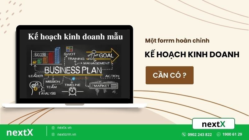 Form kế hoạch hoàn chỉnh cần có