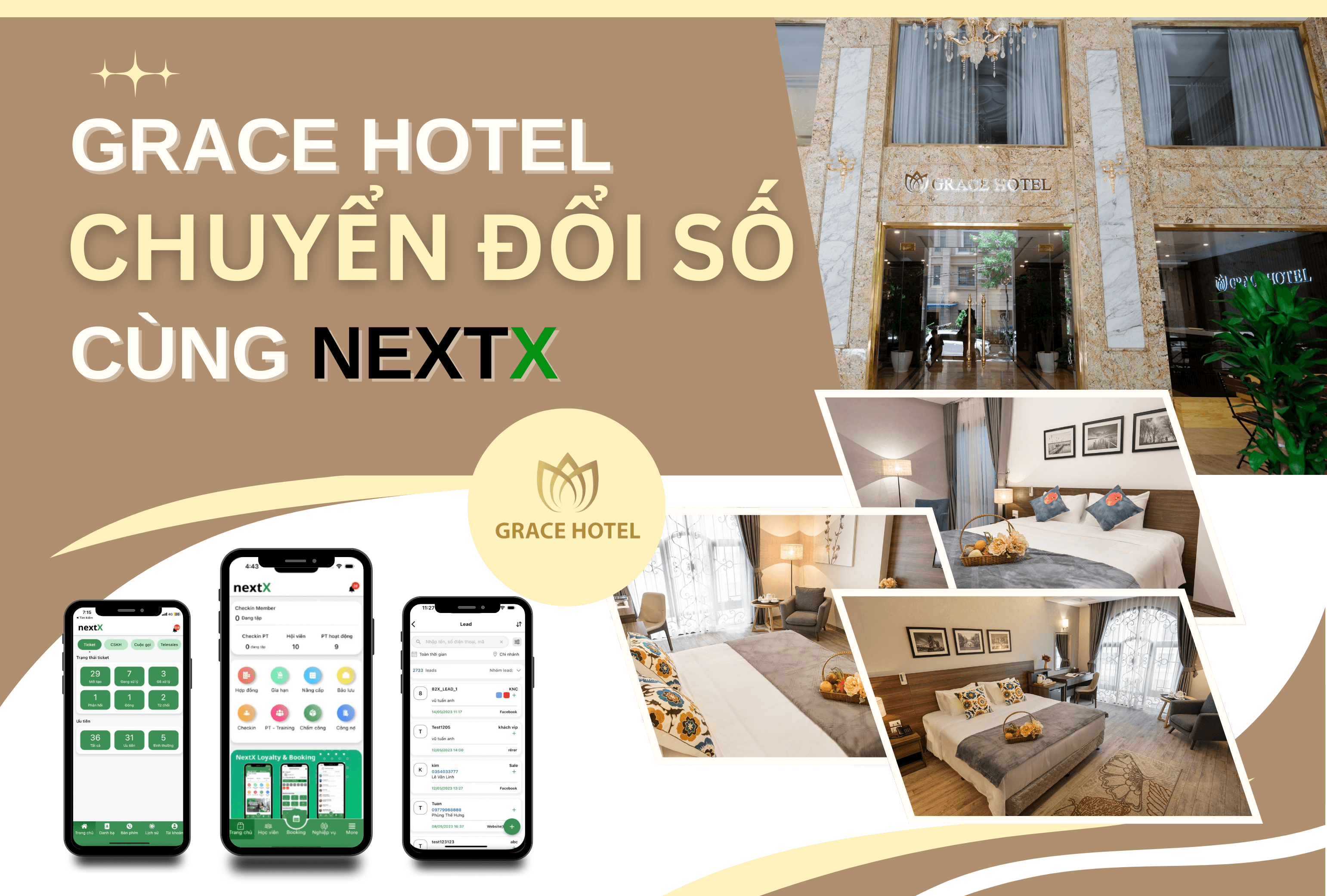 Khách sạn Grace và hành trình chuyển đổi số cùng NextX