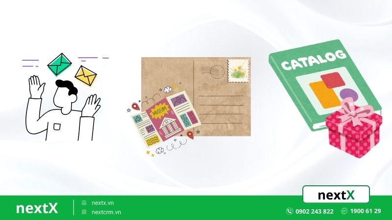 Các hình thức phổ biến của Direct Mail là gì?