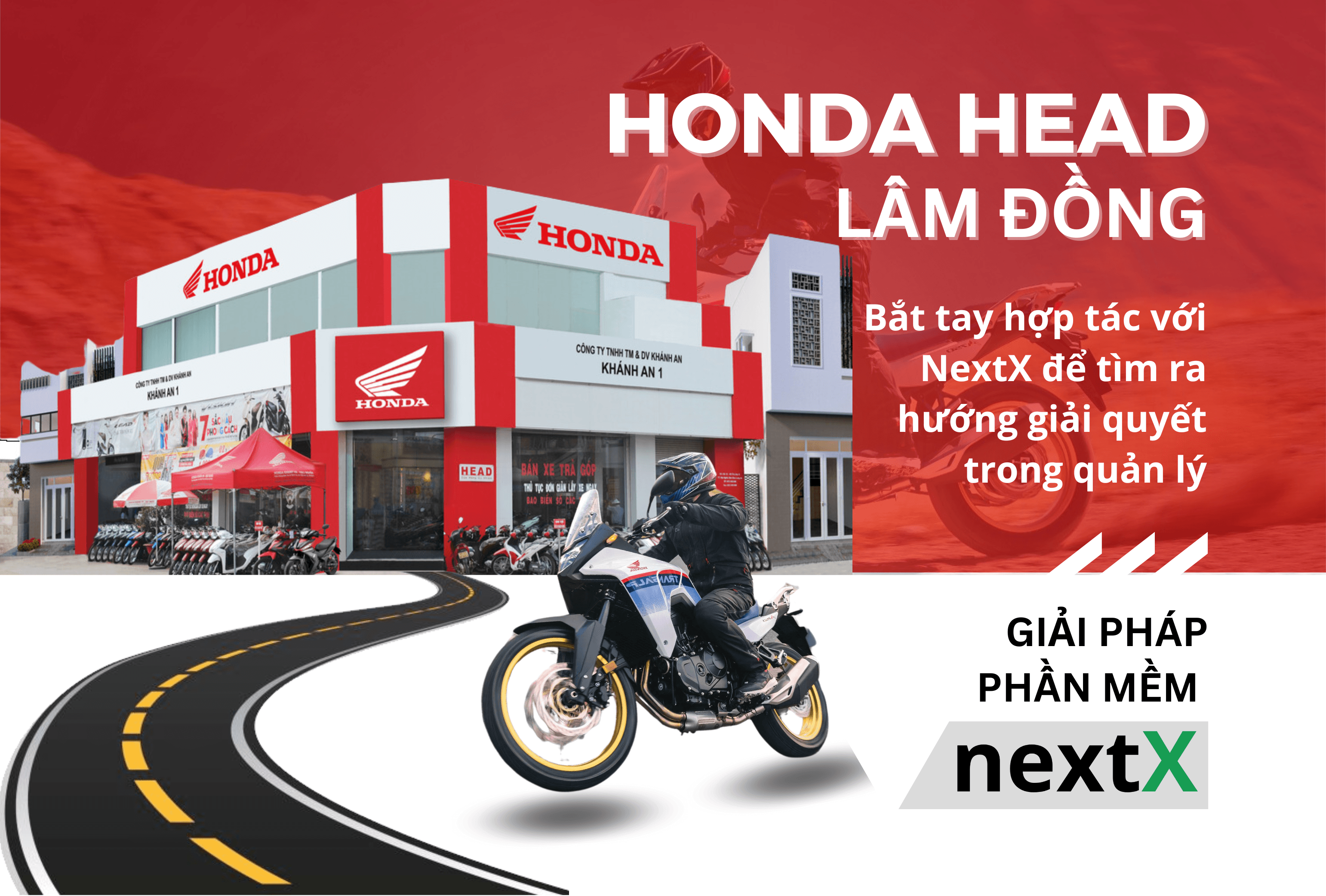 Honda Head Lâm Đồng triển khai phần mềm NextX cho hệ thống