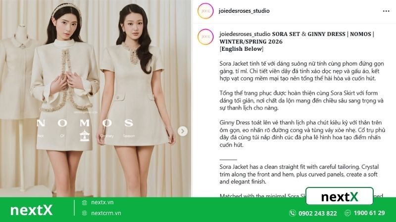Khái niệm bán hàng hiệu quả trên Instagram