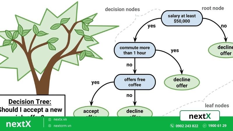 khái niệm decision tree