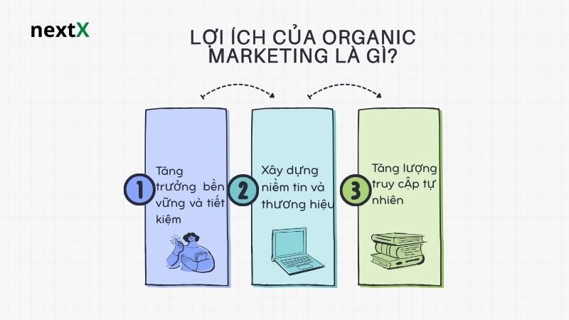 Lợi ích của organic marketing là gì? 