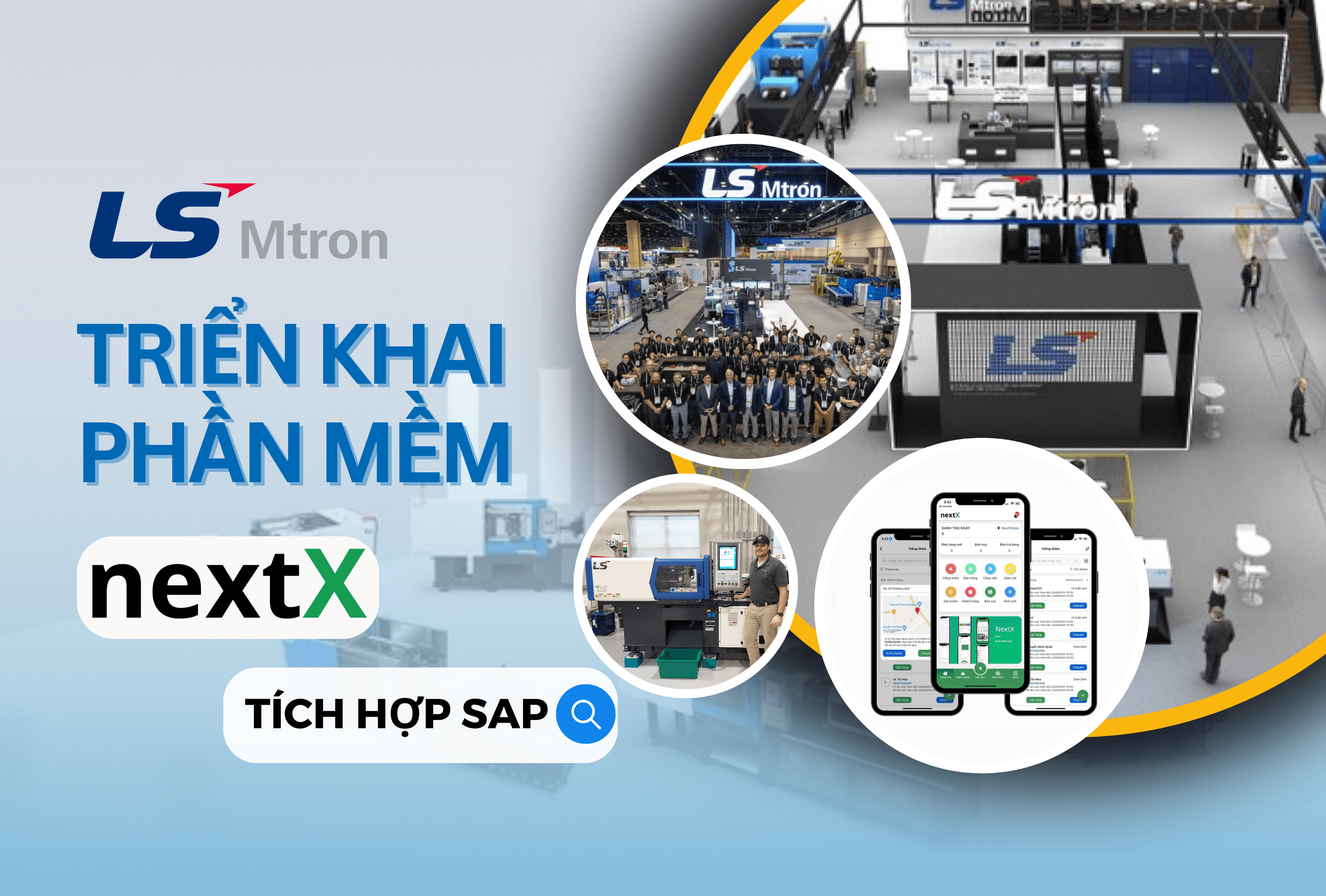Tập đoàn điện tử LS MTron triển khai phần mềm NextX tích hợp SAP
