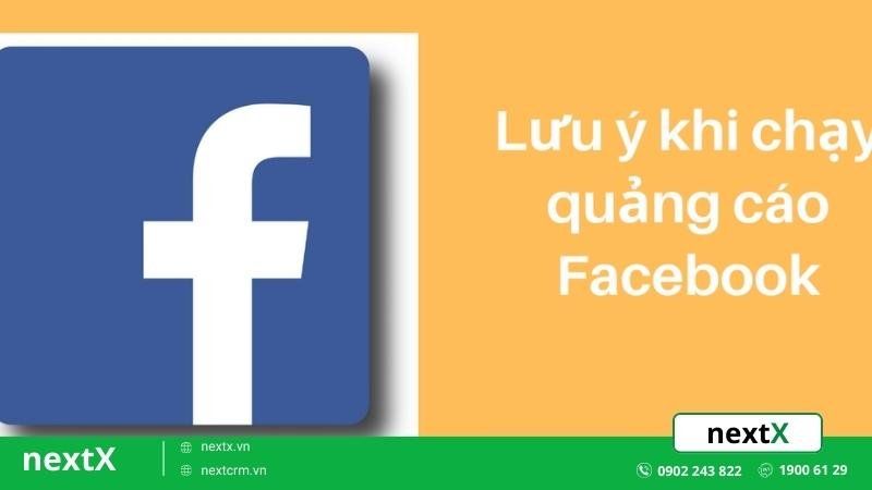 chú ý chạy quảng cáo facebook 