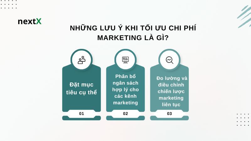 Những lưu ý khi tối ưu chi phí marketing là gì? 