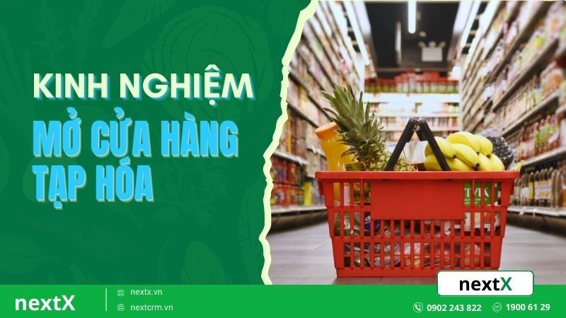 mở cửa hàng tạp hóa