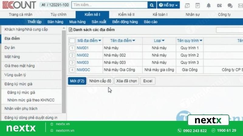 phần mềm ecount