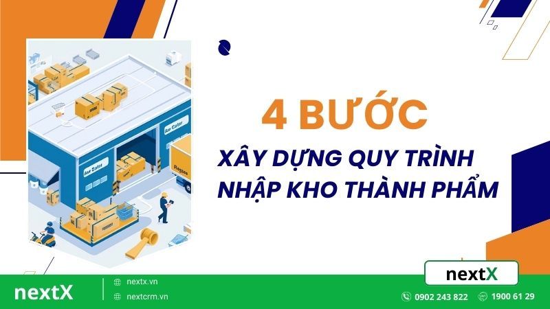 Quy trình nhập kho trong phần mềm quản lý kho đa chi nhánh