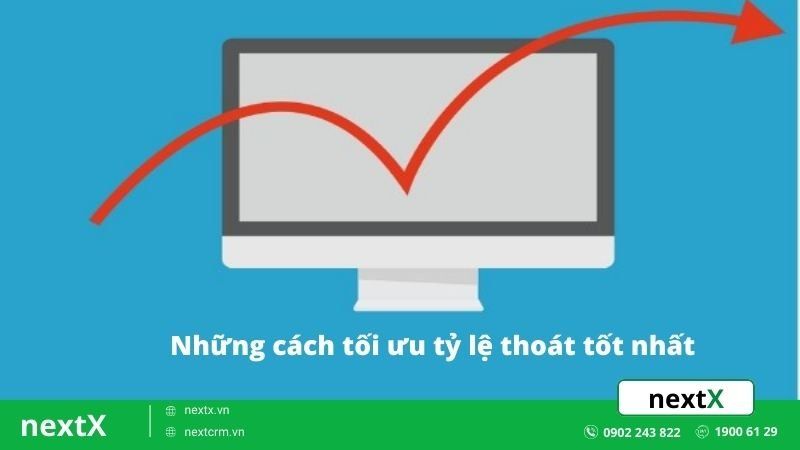 những cách tối ưu tỷ lệ thoát