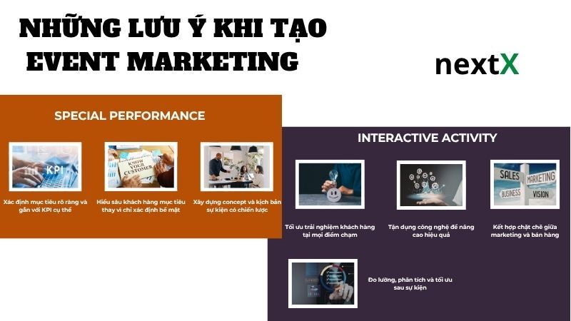 Những lưu ý khi tạo event marketing