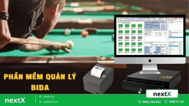 Phần mềm giúp quán lý bida