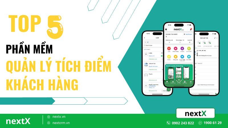 TOP 5 phần mềm quản lý tích điểm khách hàng tốt nhất thị trường