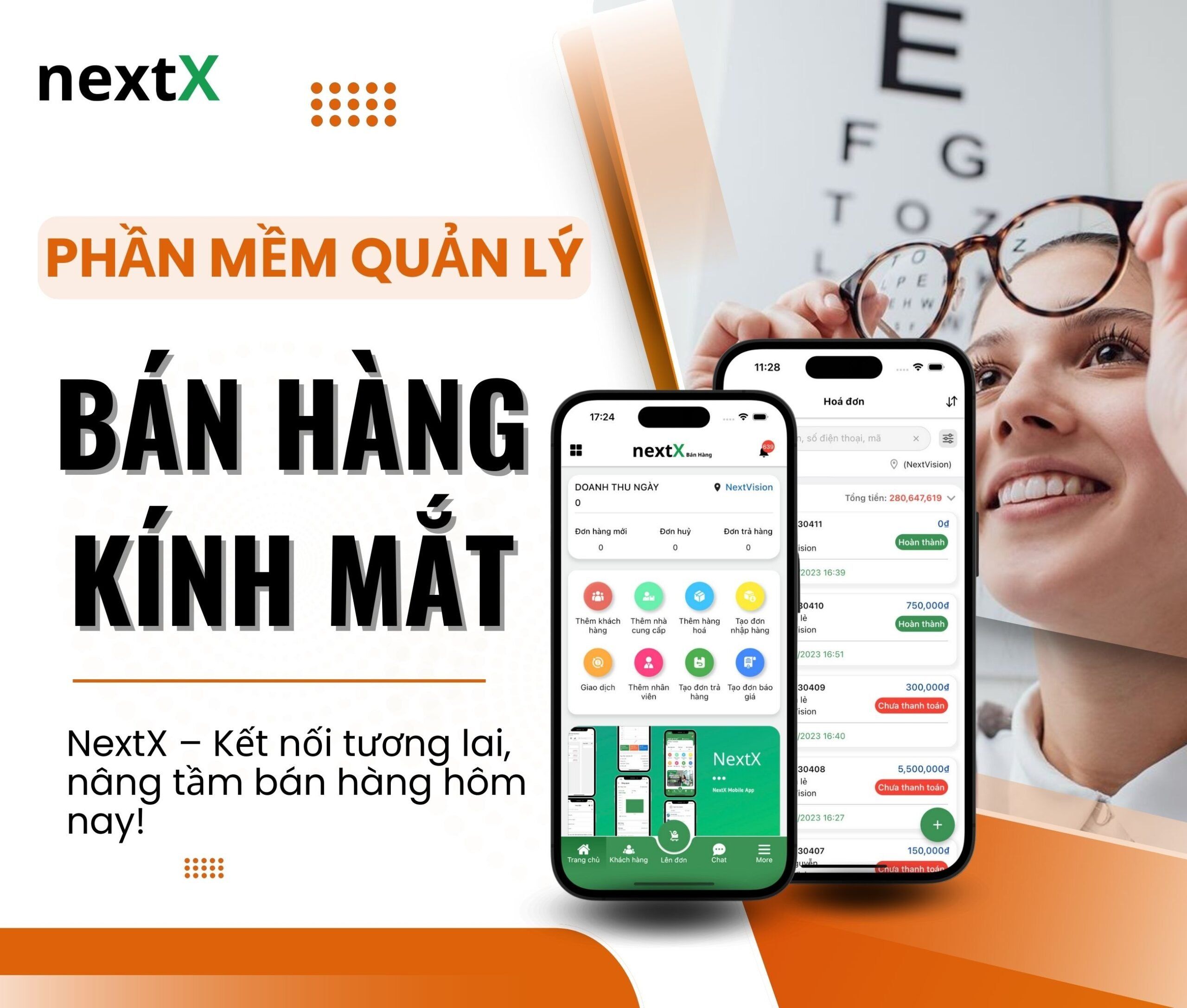phần mềm quản lý bán hàng kính mắt