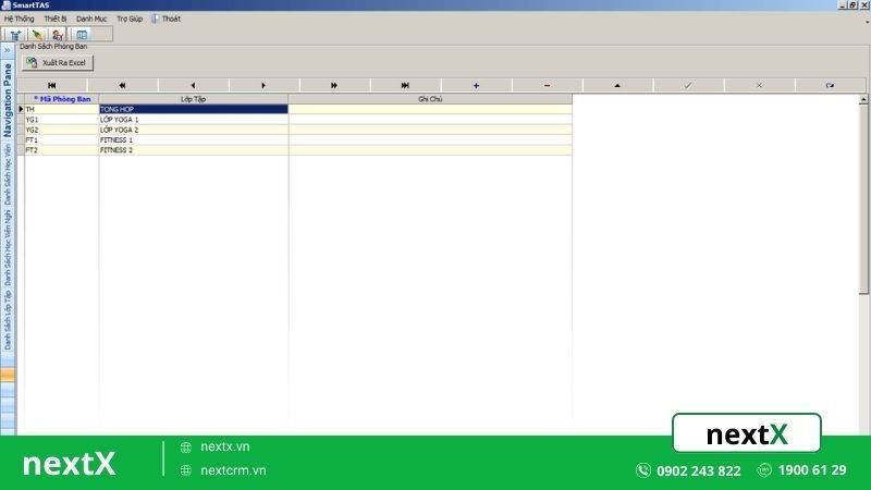 phần mềm quản lí gym online