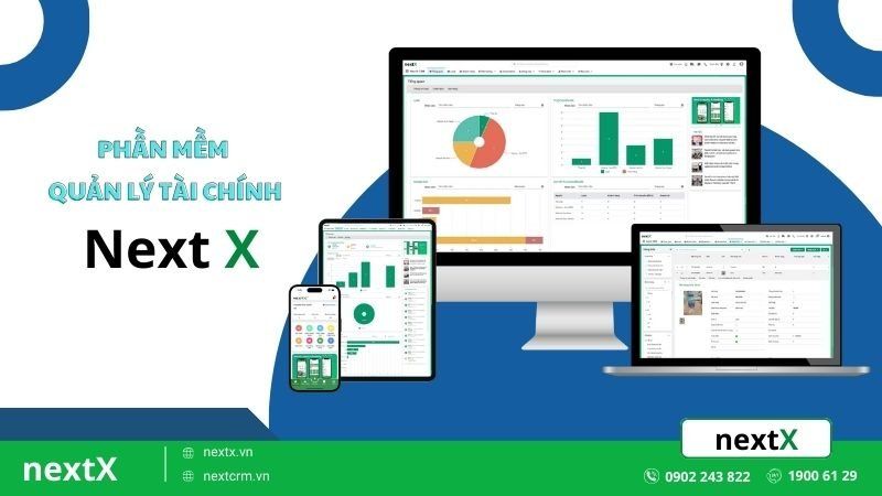 phần mềm quản lý tài chính NextX