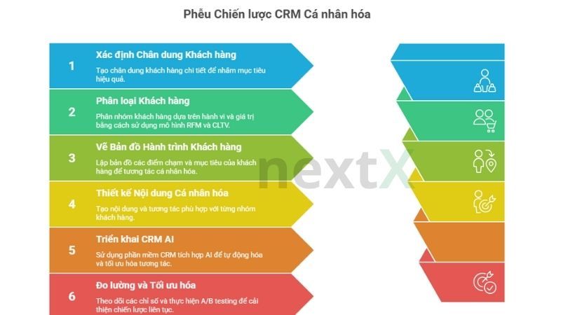 6 bước xây dựng chiến lược CRM cá nhân hóa hiệu quả