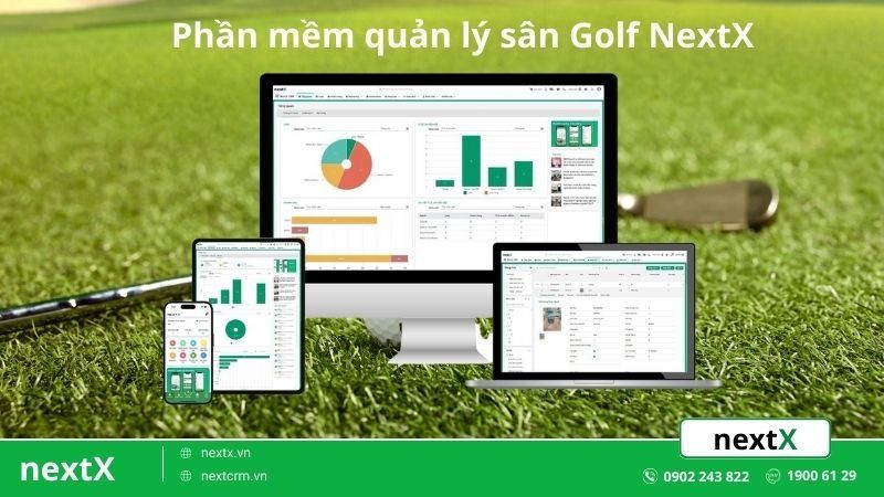 phần mềm sân golf nextX