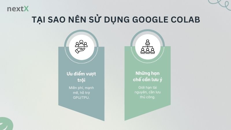 Tại sao nên sử dụng Google Colab