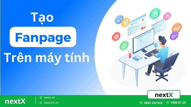tạo trang facebook trên máy tính