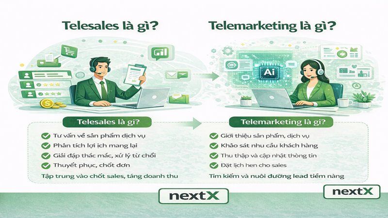 Telesales và Telemarketing là gì?