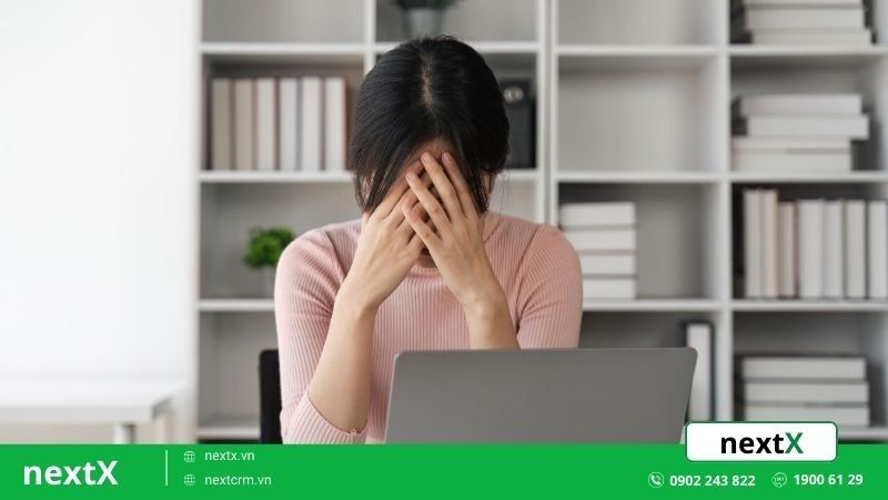 thiếu sự tham gia của đội ngũ bán hàng